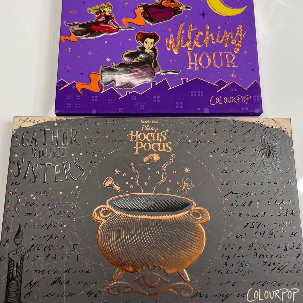 Both Hocus Pocus Palettes for $30
